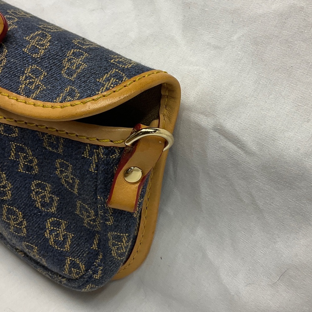 Dooney & Bourke Denim DB monogram wristlet - Picture 6 of 7